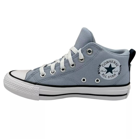 Converse Chuck Taylor All Star Youth Boys Girls Mid Top Sneaker Sz 4Y Rainy Daze - Picture 3 of 14